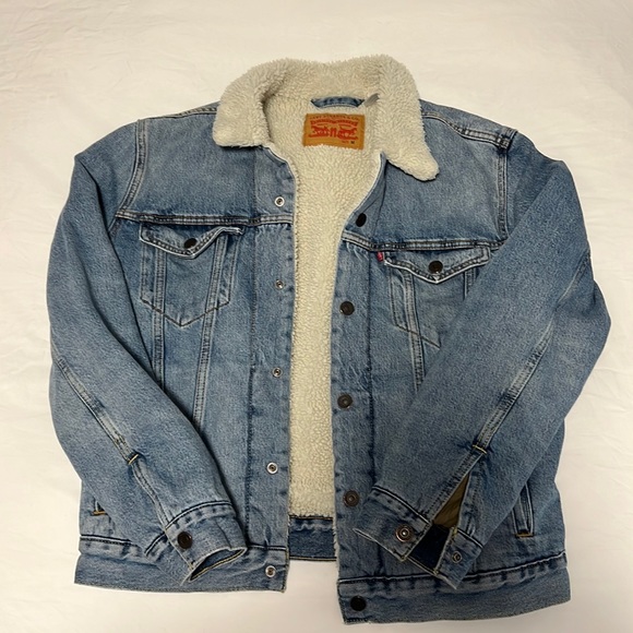 LEVIS SHERPA LINED JACKET - Picture 7 of 14